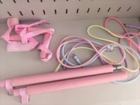 Barre de Pilates ajustable pour tonification musculaire en TPE avec bande de résistance, bâton d'étirement pour yoga et gym à domicile, vente en gros