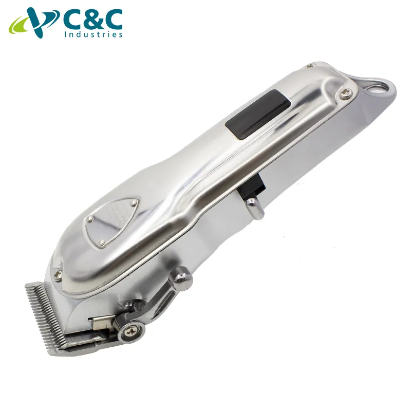 New Rechargeable Metal Clippers Men Professional Trimmer Hair Cut Machine Electric Hair Clipper nose hair trimmer t trimmer