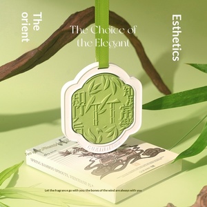 Vente en gros de fleurs en plâtre de paraffine multi-saveurs au parfum longue durée, design Art Déco, pour rafraîchir l'air des voitures et des placards - Product Image 3