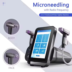 Facial <span class=keywords><strong>Beauty</strong></span> <span class=keywords><strong>Machine</strong></span> Mikron adel Rf Falten entfernung Fractional Rf Micro Needle Rf Nadel Körper patronen Maschine - Product Image 3