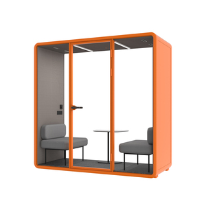 Train <b>Station</b> Office Pod Soundproof Booth for Traveling Professionals <b>Work</b> - Product Image 3