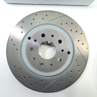 Disque de frein arrière pour Maserati GRAN TURISMO GRANCABRIO 4.7 257142 000257142 000257141