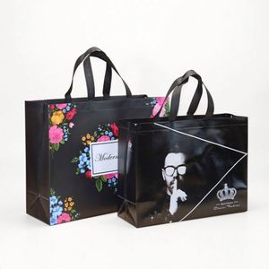 Bolsa de Tela de Alta Calidad en Varios Colores, Bolsa de Mano No Tejida, Bolsas de Compras Reutilizables - Product Image 4