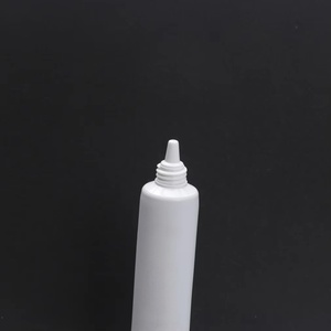 Wholesale Custom 10ml 15ml Aluminum Plastic Cosmetic Tube With White Long Nozzle Inner <b>Plug</b> For Essence Lotion Eyes Cream - Product Image 5