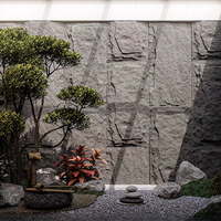 Pierre Artificielle en Polyuréthane Écologique, Durable, Imperméable, Ignifuge pour Maison, Appartement, Jardin, Entrepôt - Effet Plume de Roche