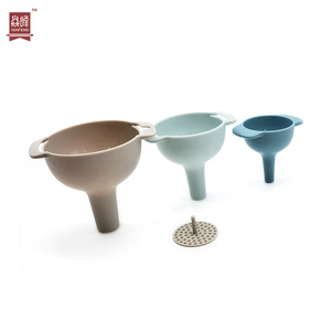 Acessórios de cozinha casa e Cozinha Gadget Fabricação Multifunções 3pcs Funil Set com Filtro Removível Funil Set - Product Image 4