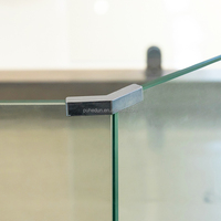 Vitrine alimentaire personnalisée en verre trempé et en métal Vitrines de qualité supérieure pour une présentation efficace des aliments