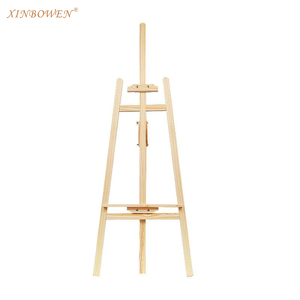 Xin Bowen 175 cm Caballete de madera Soporte Caballete de piso Altura ajustable Caballete de artista para exhibición de pintura - Product Image 2