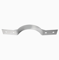 Collier de serrage pour tuyaux galvanisés à chaud, pour la fixation des conduites et la protection des câbles des stations solaires