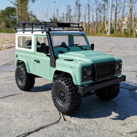 MN MODEL MN90 MN91 Escala 1/12, Gran Rueda 4X4, Aleación Metálica, Control Remoto, Buggy Todoterreno RC, Camioneta SUV, Colección de Modelos