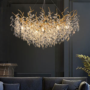 Lampadario moderno di cristallo francese più nuovo Design illuminazione decorativa della casa per la camera da letto del soggiorno dell'hotel