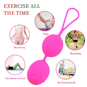 Original Fabrik Weiche Silikon <span class=keywords><strong>Kegel</strong></span> Gewicht Übungen Smart Love Bälle <span class=keywords><strong>Kegel</strong></span> Bälle verwenden - Product Image 3