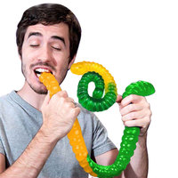 Großhandel Giant Gummy Worm Halal Bulk Größte Regenwurm Gummi würmer Candy Jelly Sour Crawlers Weiche Süßigkeiten