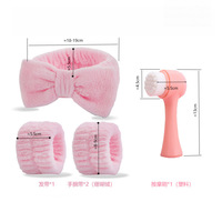 Kit de 8 bandeaux torsadés pour femmes, bandeaux de soin et de maquillage, bandeaux de spa en éponge moelleuse, masques pour les yeux pour le lavage du visage