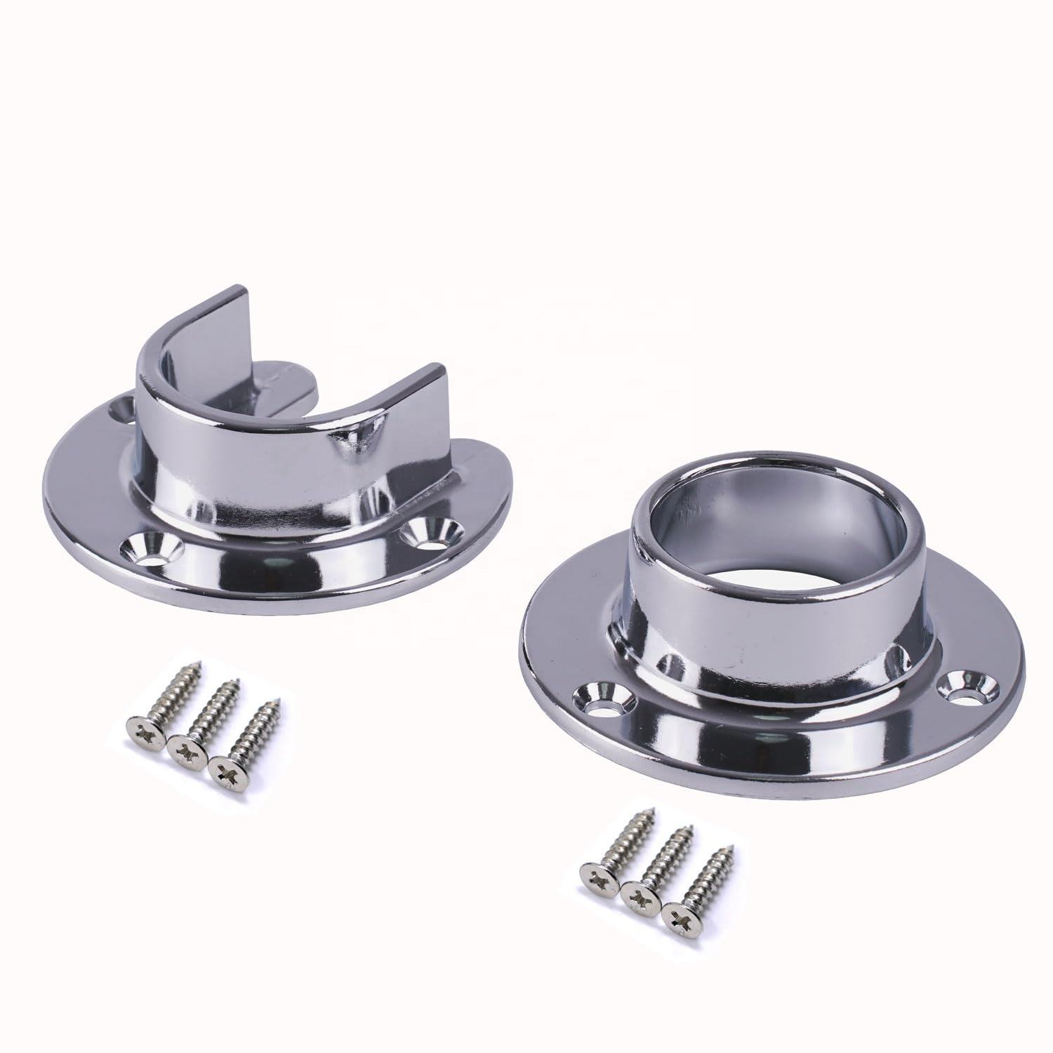 Heavy Duty Curtain Pole Brackets - Durable \u0026 Versatile, image size:1500x1500