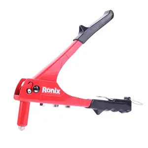 Ronix RH-1607/1608 Model High quality 2.4, 3.2, 4.0, 4.8 mm carbon steel 10.5 inch hand riveter