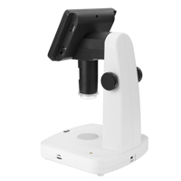 Microscope Électronique RaySmart 2025, Dernier Modèle, 1080P, Écran LCD IPS 5 Pouces, Portable, Numérique, Polarisant Commutable, UM058, 10x-1200x, IP53