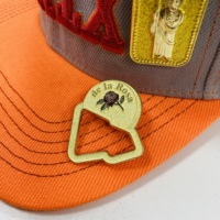 Épingles de chapeau personnalisées en promotion, avec bordure, en strass, style Starboy, pour chapeaux mexicains, en métal, souvenir plaqué fer, Europe