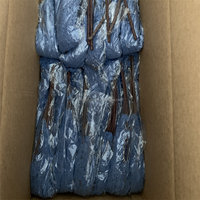 L825 Guirlande de fleurs artificielles faites à la main, Larmes d'amoureux, Amaranthus suspendu, Bleu, pour mariage, fête, décoration murale douce, vente en gros