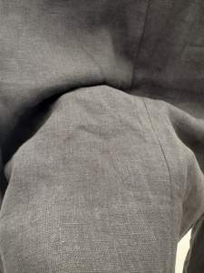 ملابس عمل نسائية كلاسيكية مناسبة للكتان مستدامة طويلة الأكمام بياقة صلبة ملابس عمل ملائمة للارتداء بالجملة على الإنترنت - Product Image 5