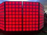 Cabina de DJ Digital LED Plegable para Interior, Pantalla de Sonido para Fachada de Pared, para Tiendas Minoristas, Exposiciones, Cartel Digital LED Plegable para DJ