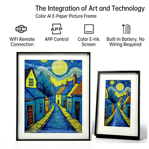 13.3 Inch <b>Large</b> AI Photo <b>Frame</b> High Resolution Art Display - Product Image 3