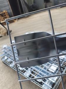 המוצר הנמכר ביותר alibaba 2024 estantes חדש-metalicos-para-בודגה מוט חוט פלדה מדפים 12 שכבות - Product Image 4