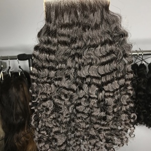 Unprocessed Raw Vietnamese Human Hair Bundles,Burmese Curly,Cuticle Aligned Cambodian Hair Wavy Curly Natural Wavy Indian Curly - Product Image 4