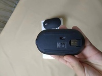 Mouse Komputer Mini Nirkabel 2.4Ghz X2 Terlaris untuk Notebook Pro dengan Sensor Optik LED Backlit dan Baterai Isi Ulang