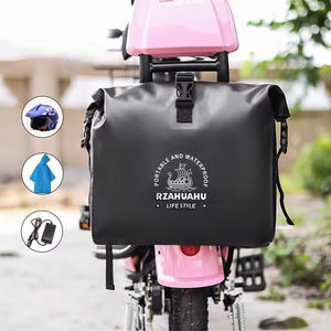<span class=keywords><strong>Porte</strong></span>-bagages arrière <span class=keywords><strong>pour</strong></span> vélo transfrontalier avec réflecteurs, poignée de transport et bandoulière - Product Image 3