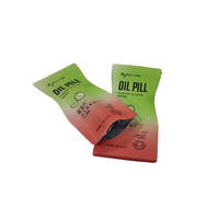 Pochette d'échantillon en PET imprimée sur mesure, 2 ml, 3 ml, 5 ml, sac à fond plat refermable pour l'emballage de crème, lotion, shampoing, sérum