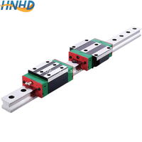 Rail de guidage linéaire à longue durée de vie HGR15 HGR15CA en acier inoxydable pour l'automatisation CNC