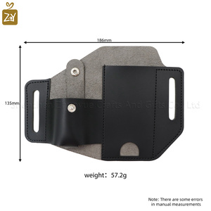 Đa chức năng PU da vành đai thắt lưng trường hợp la bàn chiến thuật lưu trữ túi cho dao cắm trại ngoài trời công cụ Túi - Product Image 6