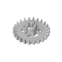 Corona dentada compatible de 24 dientes para kits de robótica, piezas y accesorios de bloques de construcción educativos, bloques de construcción de ABS - Product Image 2