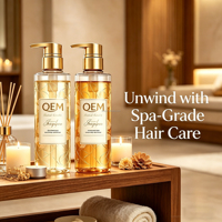 SILU Fragrance Shampoo Kualitas Hotel Aroma Tahan Lama Perawatan Rambut Bebas Sulfat Shampoo Melembapkan untuk Rambut Rusak