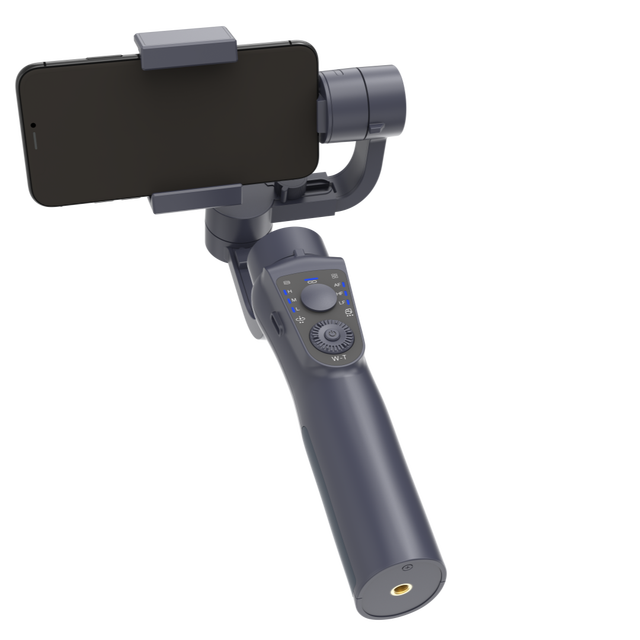 S5B Pro 3-Axis Phone Gimbal with AI Tracking, Fill Light 360° Rotation Following Stabilizer