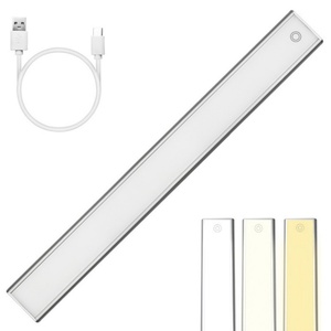Cordless <b>LED</b> Motion <b>Sensor</b> <b>Light</b> 24/38/58/78 Cm Stepless Dimming Type-C Rechargeable for Kitchen Wardrobe Cabinet Lighting - Product Image 3