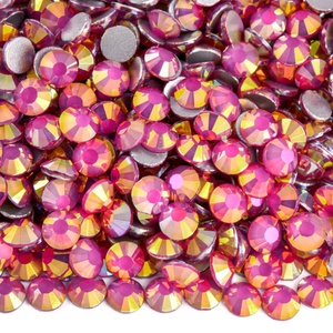 Oleeya Blinbling Strass en gros Couleurs Fumées SS6-SS30 Cristaux Brillants à Dos Plat Non Thermocollants pour Accessoires DIY - Product Image 3