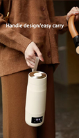 Bouilloire Électrique Sans Fil Rechargeable OEM/ODM en Acier Inoxydable 316 avec Contrôle de Température Intégré