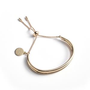 Brand Name English Letters <b>Metal</b> Sculpture <b>Bracelet</b> Simple Generous Gift <b>Bracelet</b> Jewelry - Product Image 4