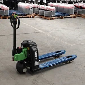 Electric Pallet Jack Hydraulic Lifting Pallet 1.5ton Powered Lithium Battery Pallet Jack For Sale