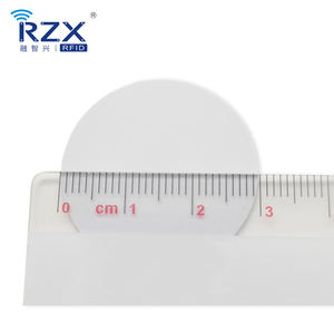 Etiqueta Adhesiva redonda de PVC para monedas, tarjeta de moneda NFC, <span class=keywords><strong>RFID</strong></span>, para pago, patrulla, pulsera de silicona, seguimiento de mascotas, en Stock - Product Image 4