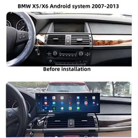 Pantalla Táctil Android de 14.9 Pulgadas para BMW X5 E70 X6 E71 2007-2013, Sistema Inalámbrico CarPlay Android Auto, GPS, Radio, Navegación, Video y Multimedia