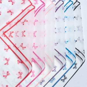 Papel de Envolver para Flores con Borde Mágico Semitransparente, Papel para Empaquetar Ramos Florales, para Floristería - Product Image 1