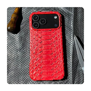 <span class=keywords><strong>เคส</strong></span>หนังงู<span class=keywords><strong>แท้</strong></span>สุดหรู ดีไซน์ใหม่ล่าสุด คุณภาพเยี่ยม สำหรับ iPhone 17 Pro 17 Pro Max พร้อมแม่เหล็ก - Product Image 5