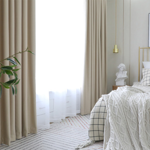 Innermor Solido Blackout Tenda <span class=keywords><strong>Per</strong></span> <span class=keywords><strong>La</strong></span> camera da letto elegante moderna Tende <span class=keywords><strong>per</strong></span> il salone Della Decorazione Della <span class=keywords><strong>Casa</strong></span> Darpes Faux <span class=keywords><strong>biancheria</strong></span> Su Misura - Product Image 3