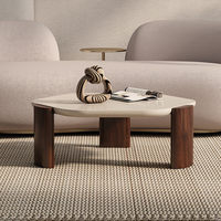 Table basse rectangulaire moderne en MDF mélaminé pour salon, mobilier de centre de salon, vente en gros, usine Chine