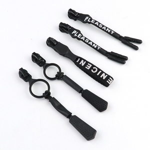 Dây kéo Nhà máy cung cấp tất cả các loại dây kéo Màu đen thanh trượt và dây kéo dây kéo màu đen Chiều rộng chấm chuỗi - Product Image 2