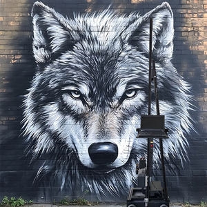 Imprimante de marquage mural à jet d'encre élégante avec encre UV Résolution 600dpi Nouvelle condition-pour concevoir l'art mural et l'embellissement - Product Image 4