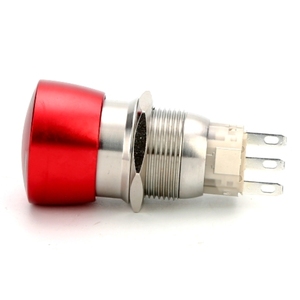 QIANNIAN 19mm Mushroom Head Emergency Push <b>Button</b> Switch (QN19-J2 ) Newest Emergency Stop Switch - Product Image 2